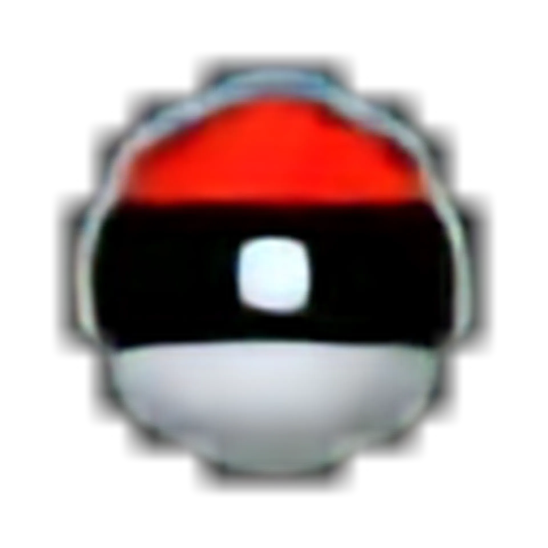 What AI Enlarger Photo of pokeball looks like