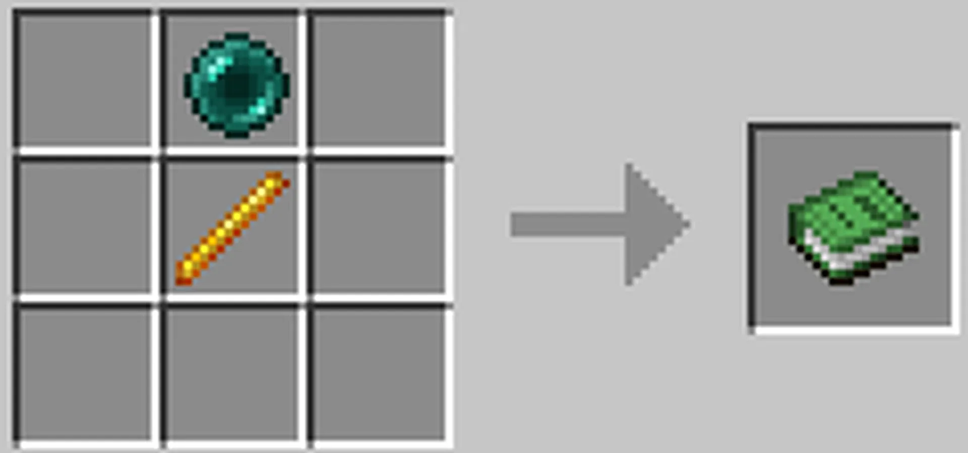 The recipe for an Ender Wand