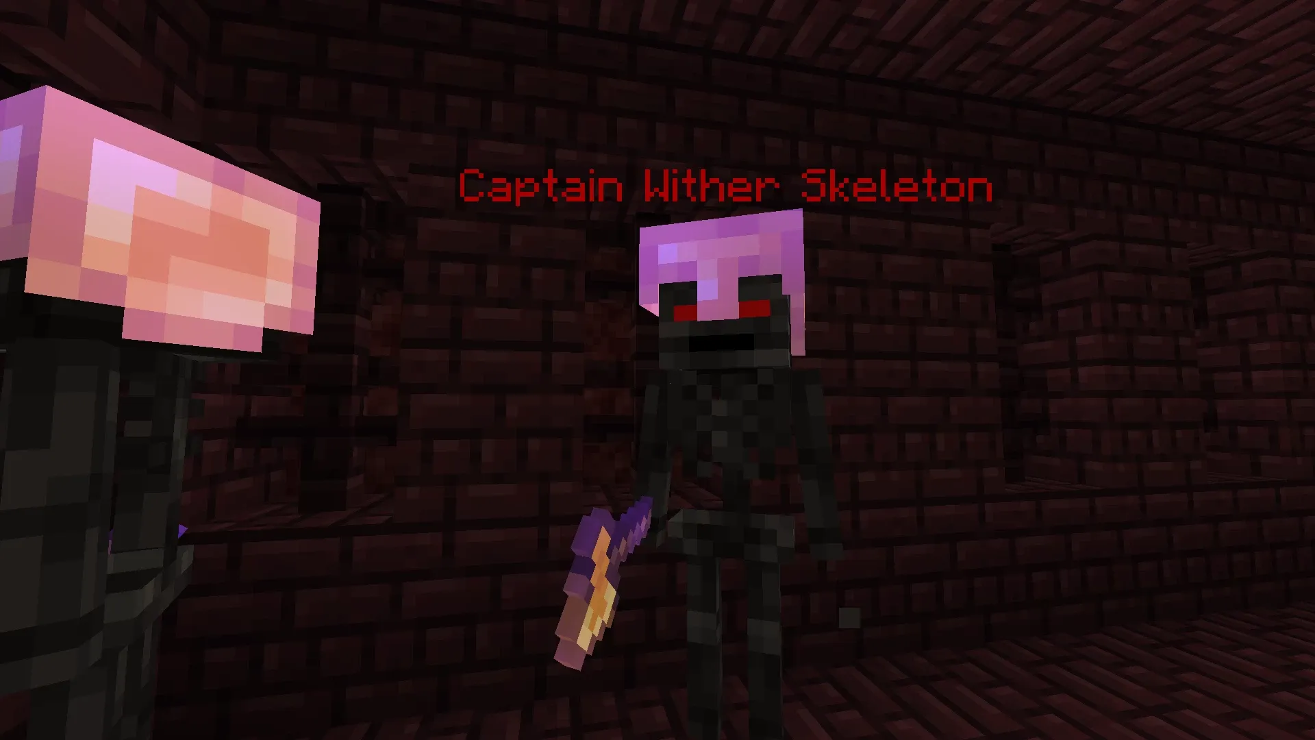 This is the captain of all raiders. It spawns in nether fortress. Killing the Captain will give you 