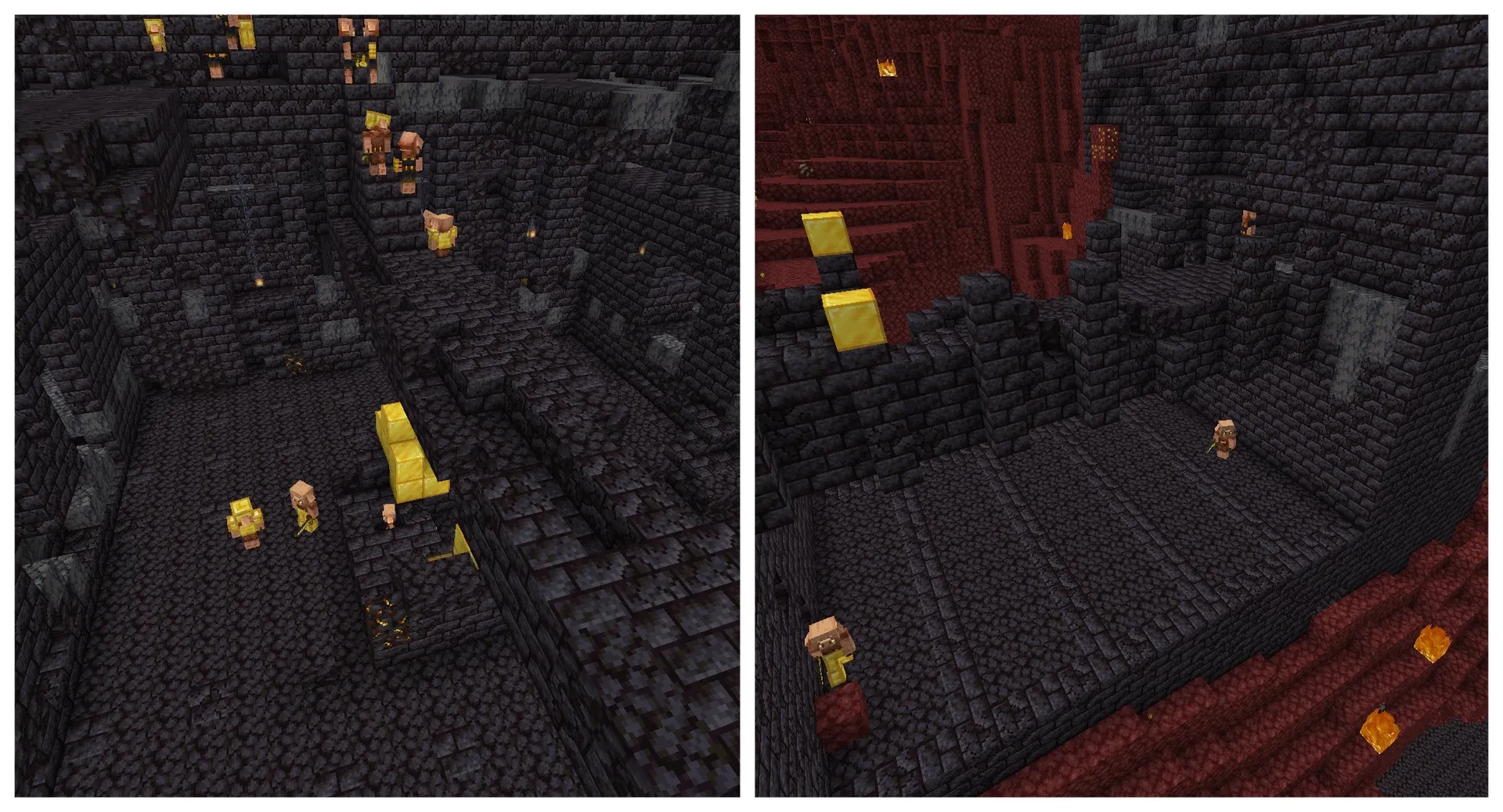 Lava has been removed from Bastion Remnant for an easier fight. Entering a bastion with Wither Omen Effect will start the raid. 